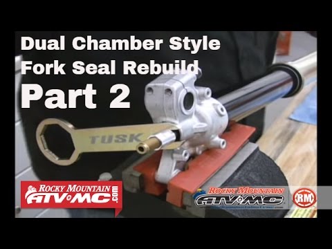 how to change fork oil on a kx85