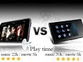 Samsung YP-P2 vs iPod Touch Interface Comparison Samsung YP-P2 vs iPod Touch Interface Comparison