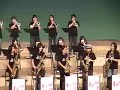 ???????????????? swinging honey bees?????doc severinsen and the tonight show band??????in the mood(comp.joe garland / arr.jeff tyzik)???2008?1?27?(?) ??????student jazz festival 2008???????????????????
we are teikyo jazz orchestra in japan. 
all members are high school students. this is a performance by the student jazz festival 2008 on january 27, 2008.please enjoy it!!!