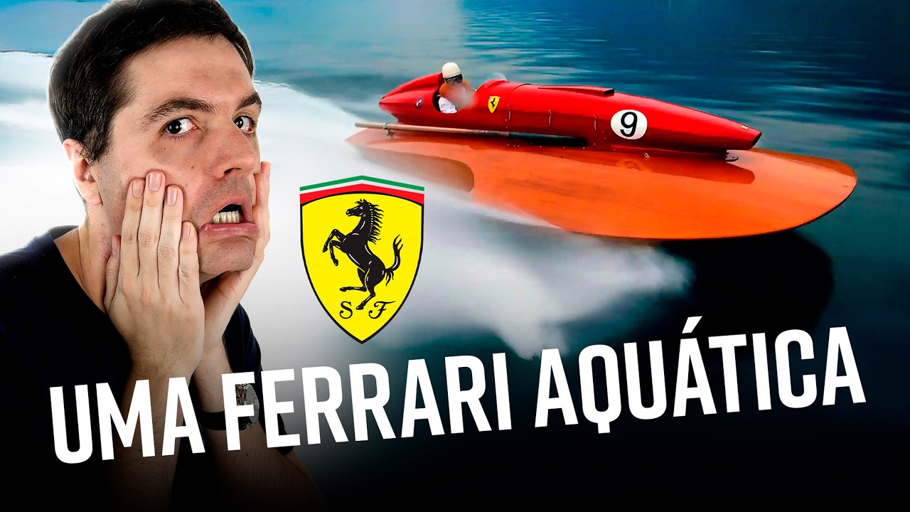 Ferrari Secreta: O Barco com Motor de F1 que Poucos Conhecem #ferrari #scuderiaferrari #v12