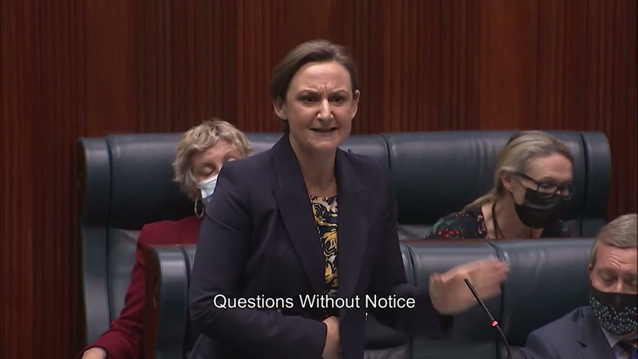 Question Time: Ambulance Ramping - Hon Mia Davies MLA