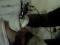 JWORK GETTING A FRESH TATT BY CHRIS FULLEN CLD OF JWORK LIMITED!!