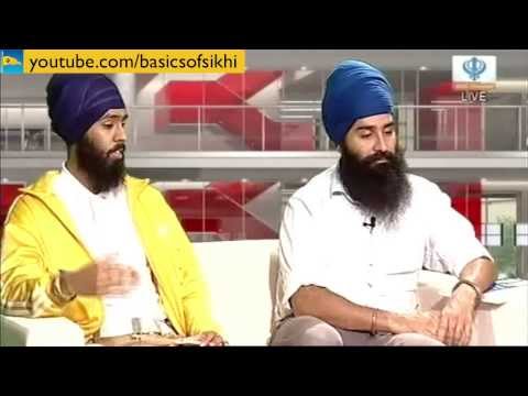 Basics of Sikhi team on the Sikh Channel Breakfast Show