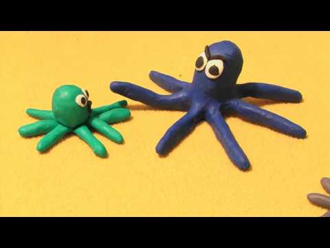 claymation - In this claymation cartoon Sammy the squid goes to the beach to play with his friends but encounters a bully. But his nastiness turns out badly for the bully...