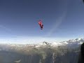 Caiolo freefly a testa in gi� tra le montagne!!!