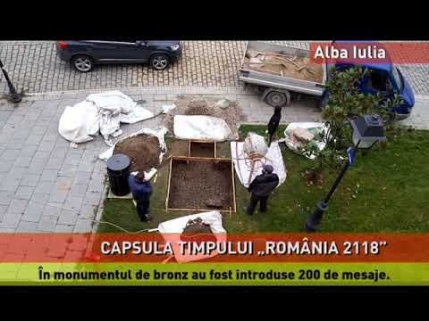 Capsula Timpului ”România 2118”, la Alba Iulia