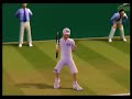 Wii Grand Slam Tennis Online Match with tough break...