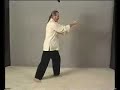 This video is the beginners video. It is the basic Yang Cheng-fu Taiji form taught in a step by step way so that one is able to literally teach oneself. This is the one that most people buy first of all regardless of how advanced they are. Every movement is gone over, stopping and starting to show important parts.