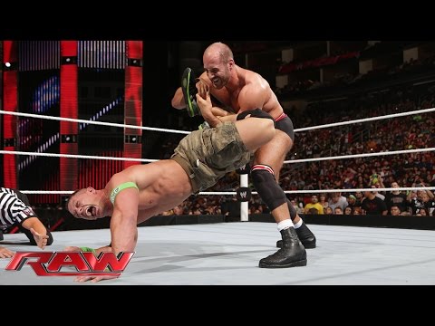 John Cena vs. Cesaro: Raw, July 28, 2014