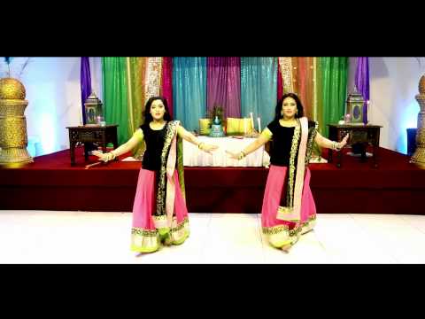 mehndi dance - Awesome entrance for a bride, dance performances by her sisters! Aidhan Films 07878151919.