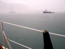 Crazy Rain Storm While at Anchor at Gibraltar 2