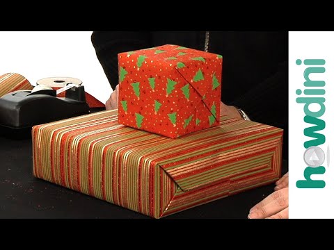 how to properly gift wrap a box