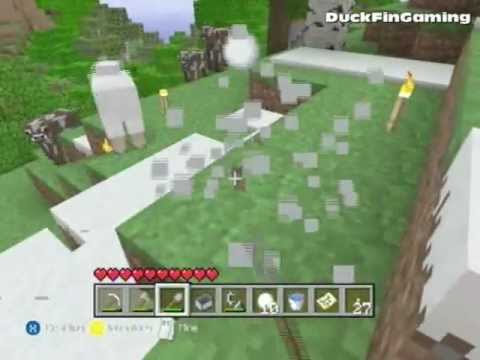 how to collect snow in minecraft xbox