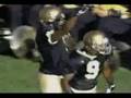 videos de Notre Dame owning Michigan 1998