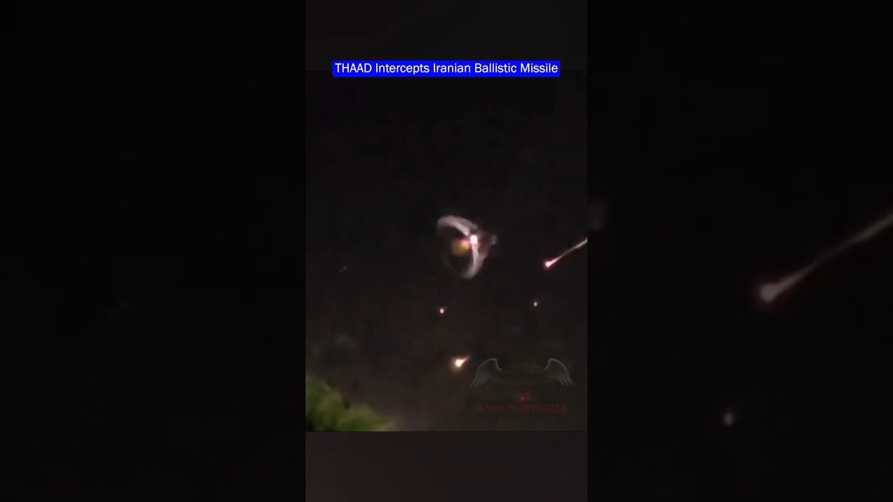 THAAD Intercepts Iranian Missile Outside Earth’s Atmosphere