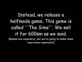 The Sims - And how Electronic Arts fool the consumers The Sims - And how Electronic Arts fool the consumers