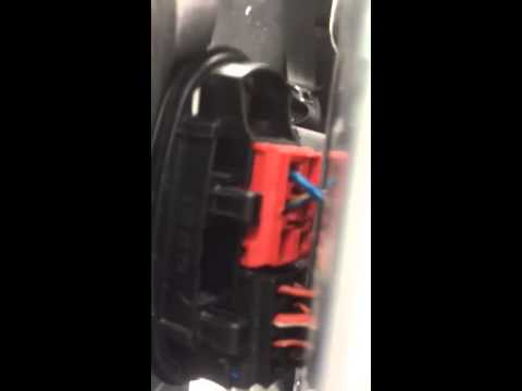 how to open rear door vw passat