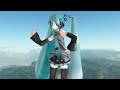 Trapar Edit. 3Dカスタムミク on MMD [ 箱入り娘 Feat. 初音ミク ]