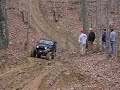 here is reginald making a very steep hill climb in his rig.  he had never had it off road before, and did a super job!