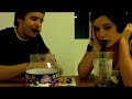 Gumball Eating Contest -- Ethan vs. Christina