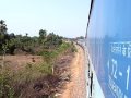 Matsyaganda Train approaching Udupi statio ( 2620 )