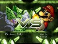 perfect cell vs fire mario bros.
