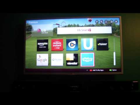 how to activate facebook on lg smart tv