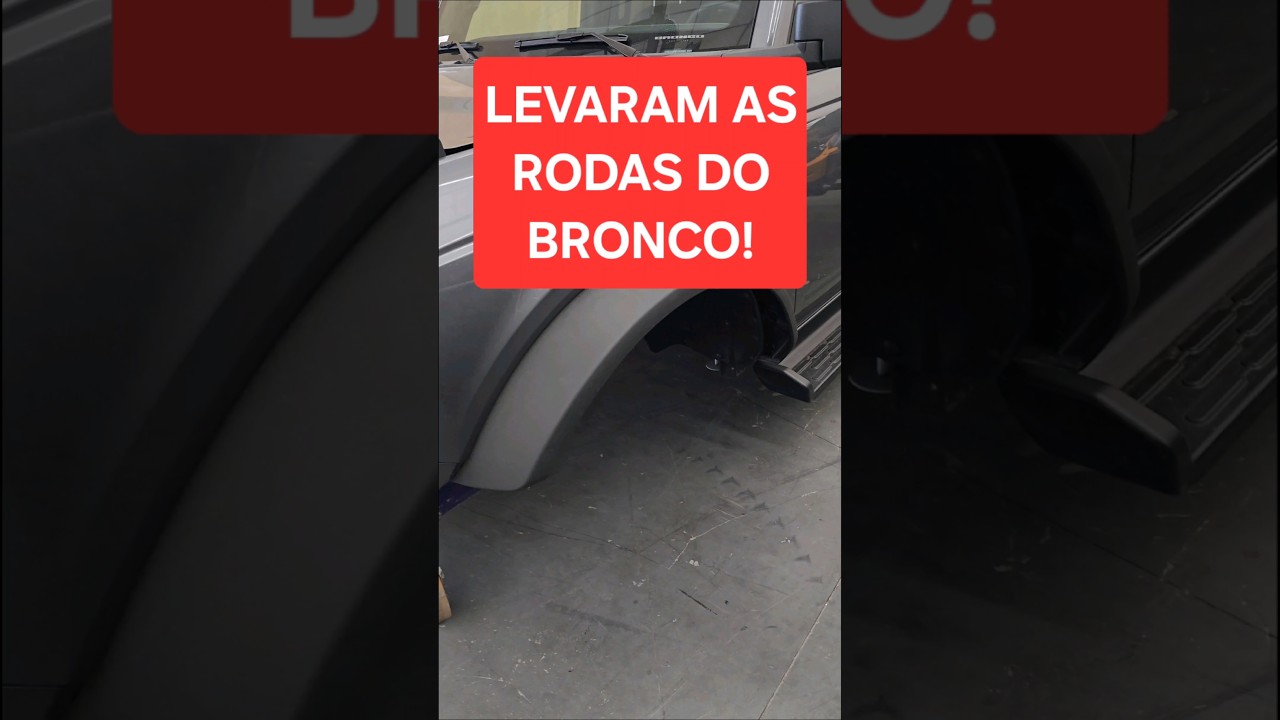LEVARAM AS RODAS DO CARRO ESTACIONADO!!!