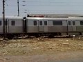 IRFCA - New Shaped Delhi Metro Coupled With BCNA rakes at Adarsh Nagar Sidings