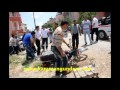 Trafik kazasında motosikletteki 4 kişi yaralandı