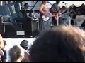 mary chapin carpenter and her band in newport, ri in august 1993.  (john jennings, jon carroll, j. t. brown, and robbie macgruder - who you can't see because the drums are on stage-right)

the sound is distorted because the camera was near the stage-right speaker stacks, and there's a bit of camera-dancing as well.

check out the cute dance steps around 2 minutes in.