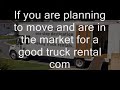 moving truck rental