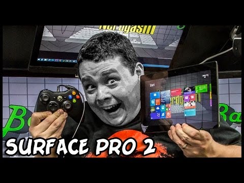 Microsoft Surface Pro 2 Unboxing & Review - Photoshop, Gaming, etc