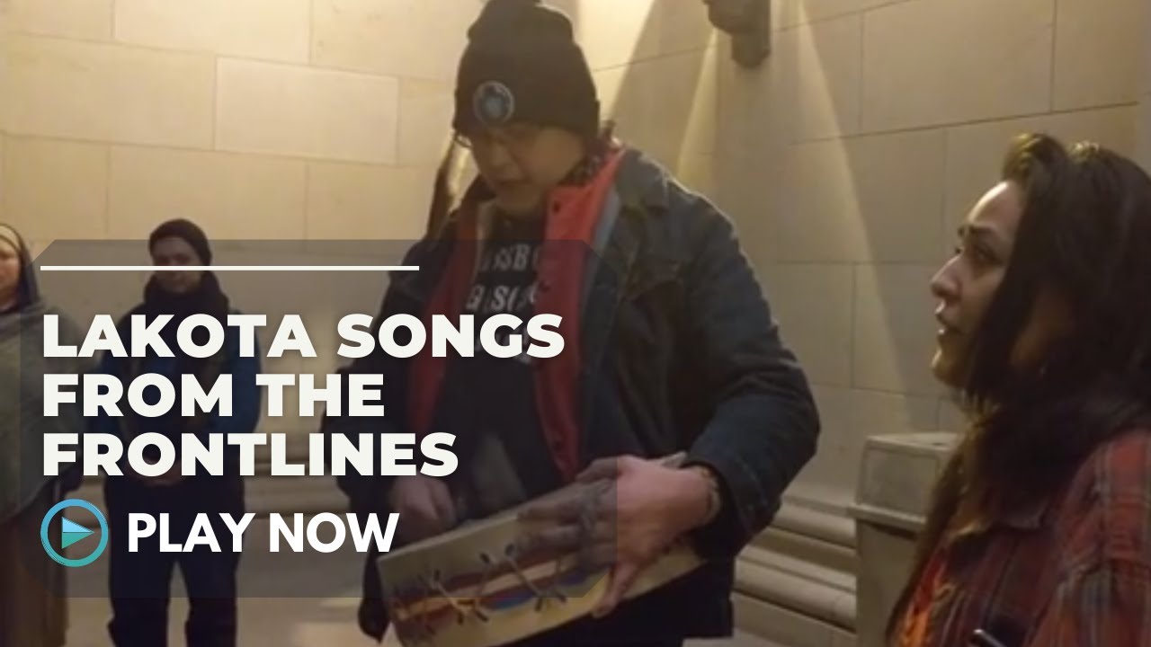 Lakota Song at the State Capitol in Washington State
