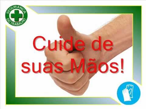 mãos - Cerca de 30% dos acidentes de trabalho envolvem as mãos, devido sua frequente exposição à diversos riscos. As mãos representam a força de trabalho de uma soc...