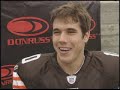 Donruss Interviews Brady Quinn, Cleveland Browns