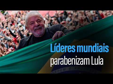 Biden, Macron e outros líderes parabenizam Lula pela vitória nas eleições