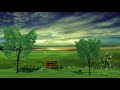 this scene has instanced particles as birds and a calming sound.., its supposed to be calming while helping me understand maya (a sort of oxymoron)