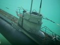 RC U Boot U558 abgetaucht, unterwasser
