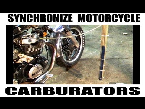 how to sync a carburetor