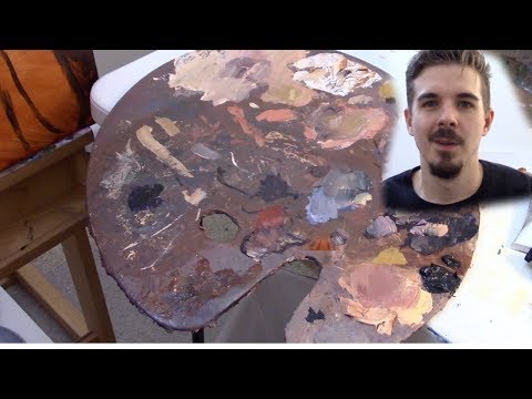 video-linktoworks-How to Clean Your Pallet: Oil Painting - YouTube