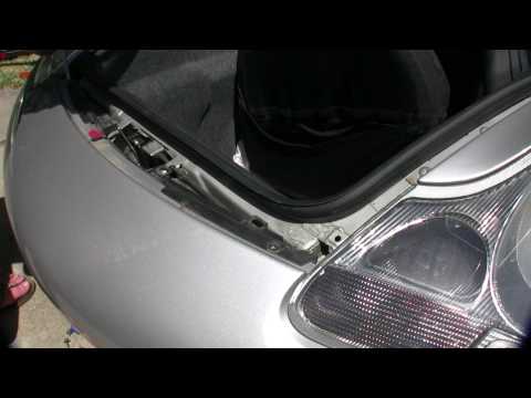 Porsche 996 986 bumper removal