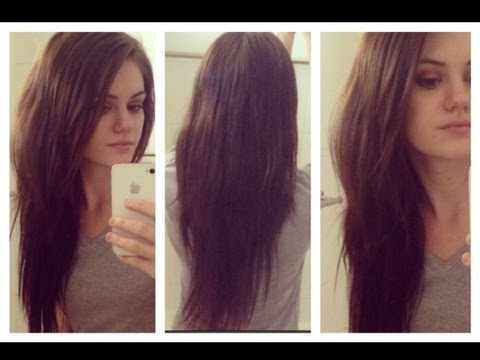 how to trim hair ends