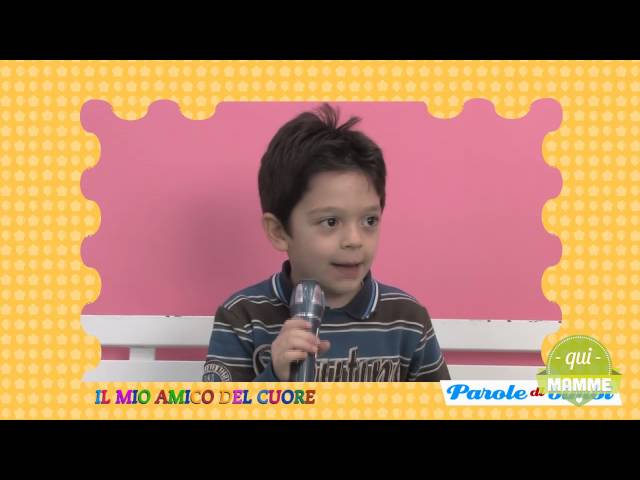 Parole di bimbi: hai un amico del cuore?