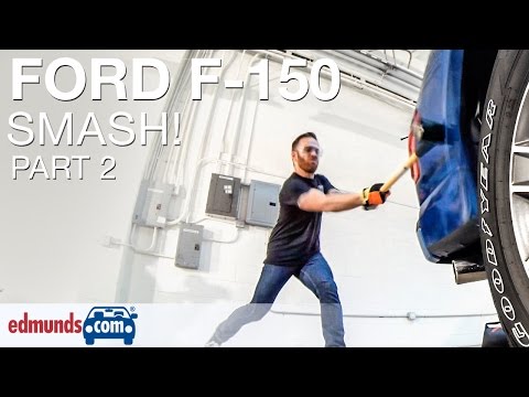Edmunds.com Editors Sledgehammer Aluminum 2015 Ford F-150 | PART 2