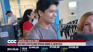 ENTREGA DE TARJETAS SUBEM