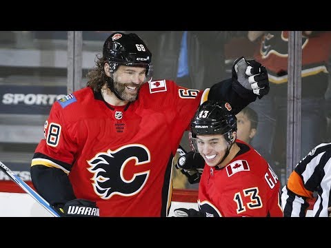 Video: Jagr scores first as a Flame, Draisaitl delivers, Boyle scores emotional goal | Plays of the Night