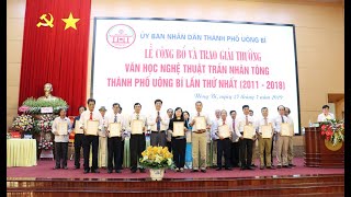 31 tác phẩm đạt giải Văn học Nghệ thuật Trần Nhân Tông lần thứ nhất