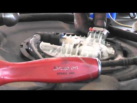 Fuel pump replacement 2004 – 2007 Dodge Caravan Install Remove Replace How to