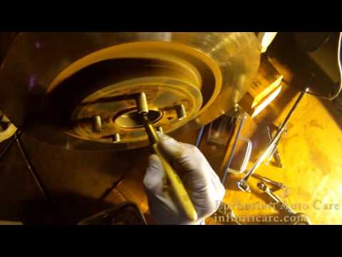DIY: Replacement of front brake pads and rotors – 2008 Infiniti G37
